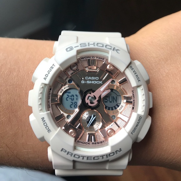 g shock pink rose gold
